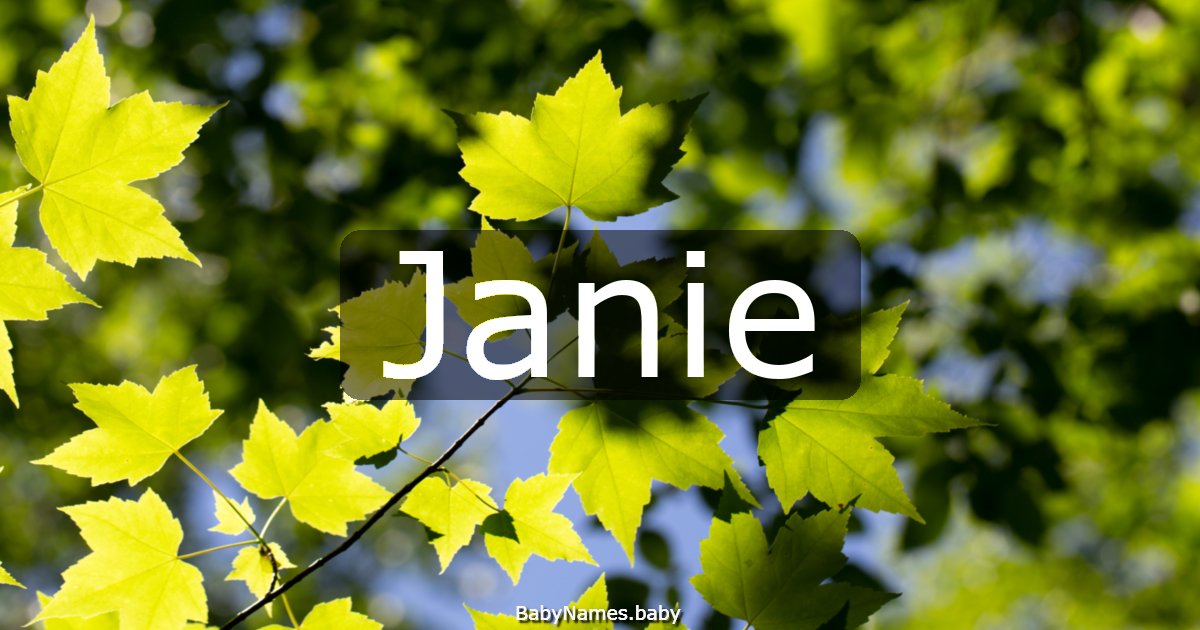 Janie