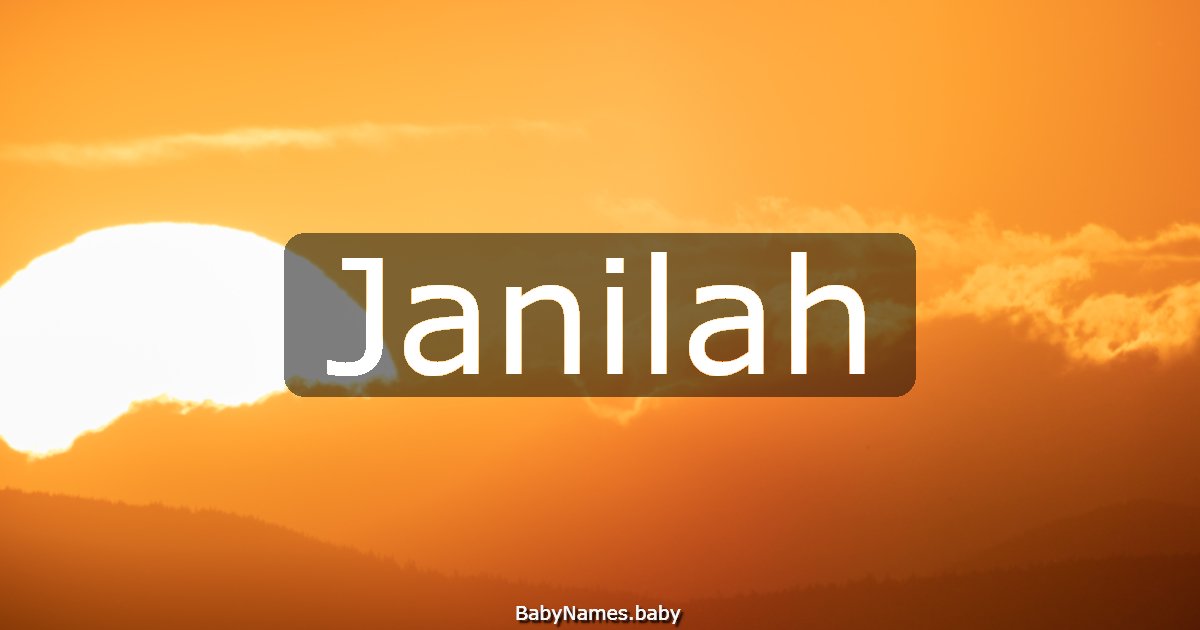 Janilah
