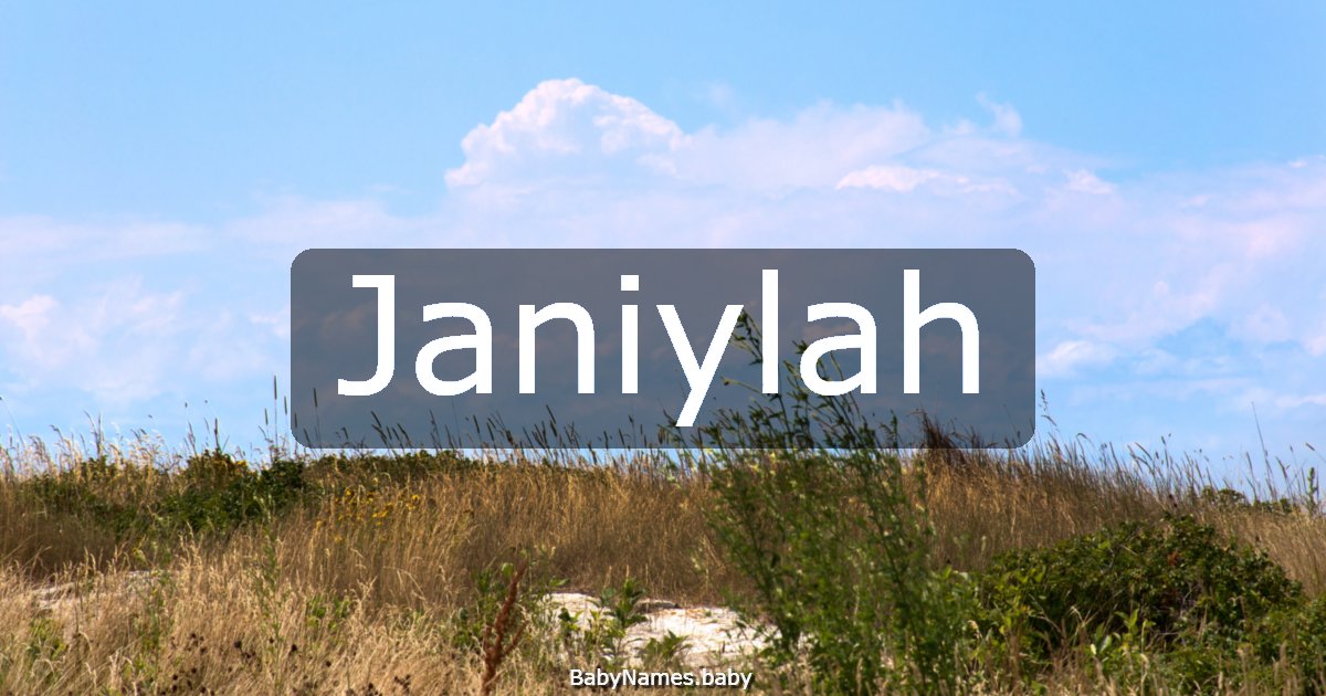 Janiylah
