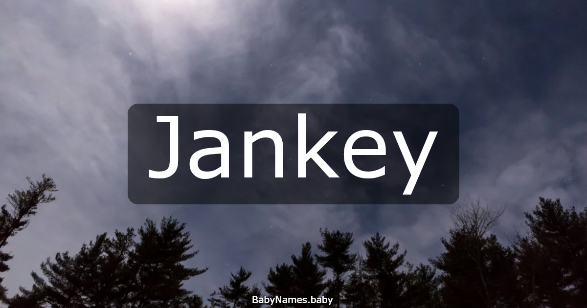Jankey