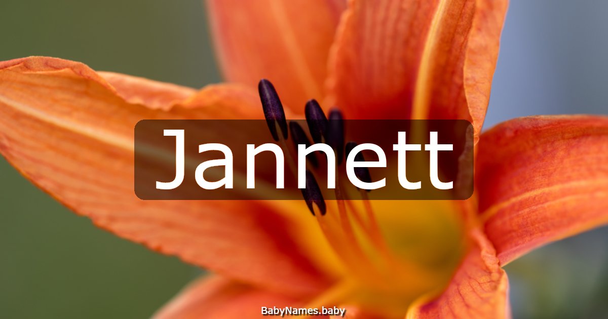 Jannett