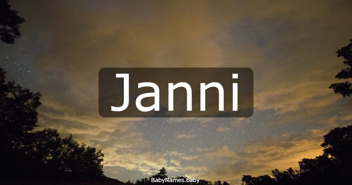 Janni