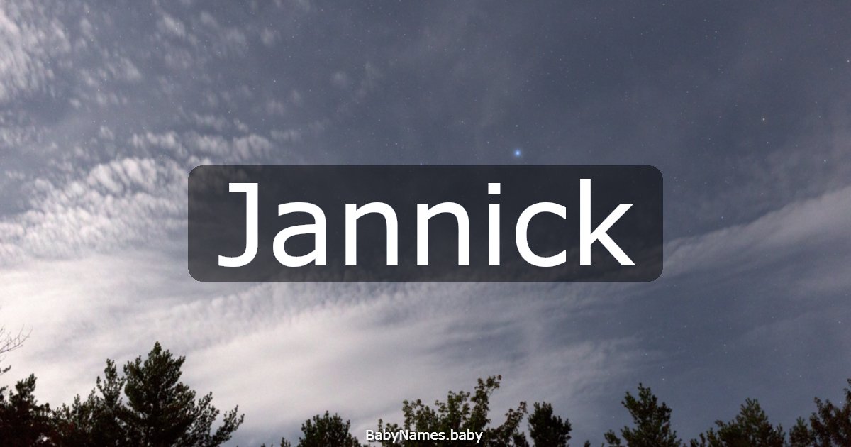 Jannick
