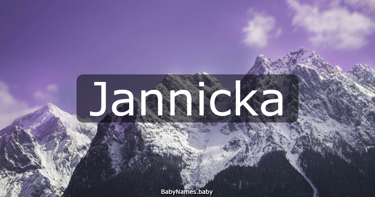 Jannicka