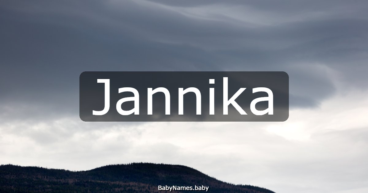 Jannika