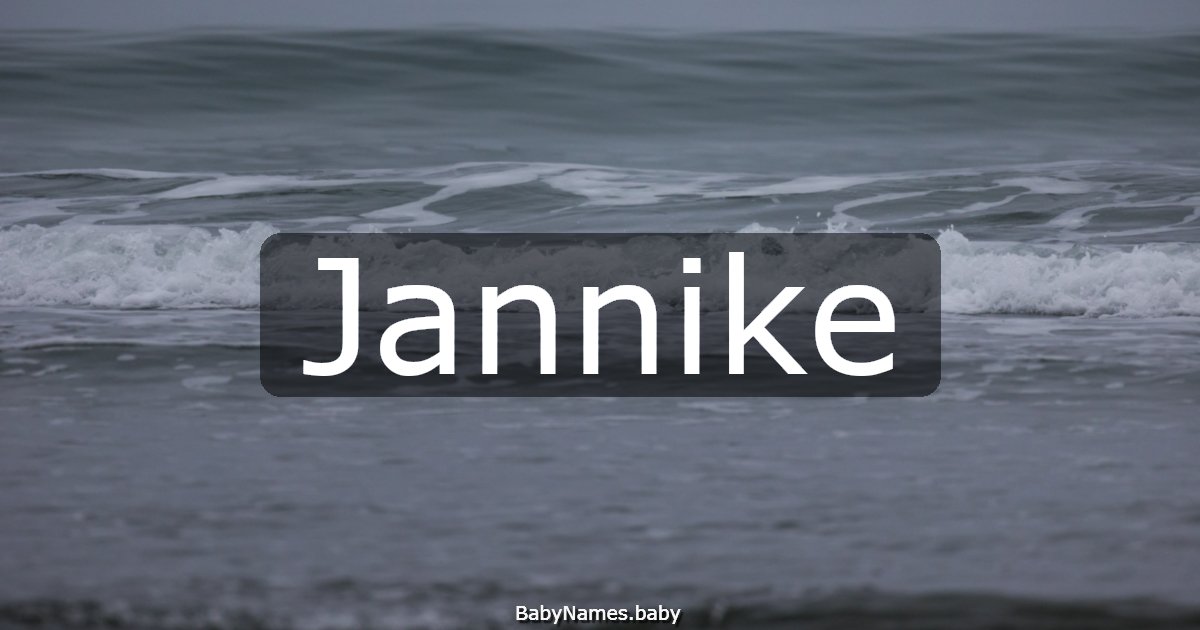 Jannike