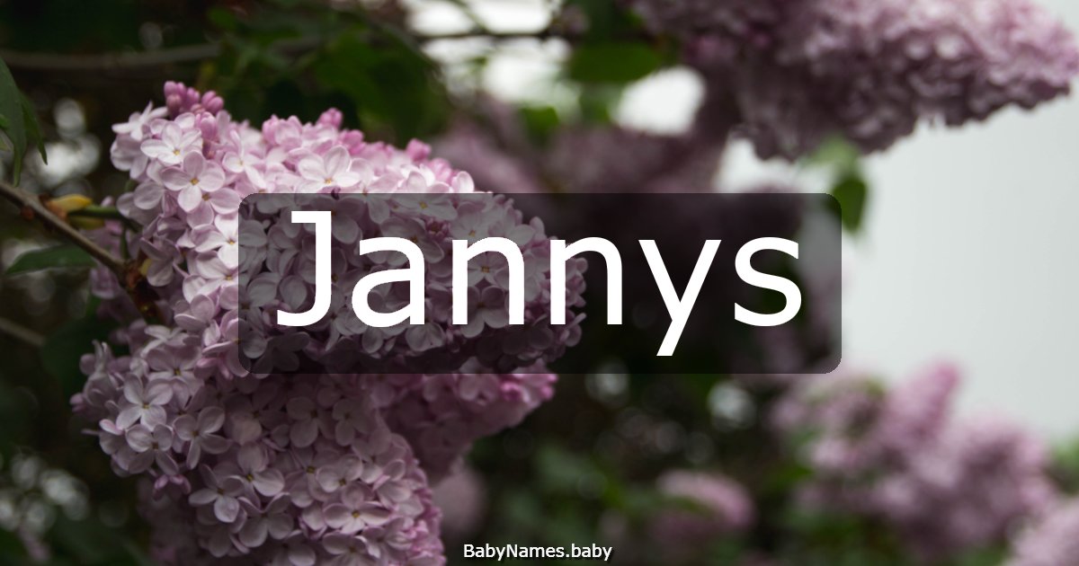 Jannys