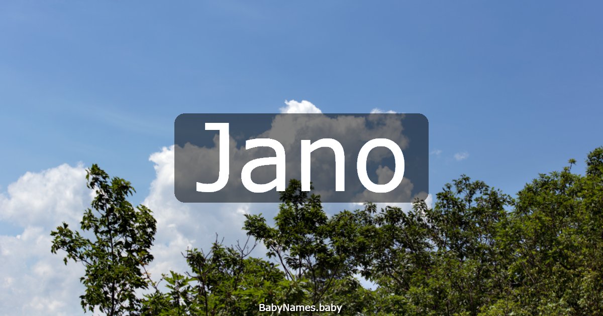 Jano