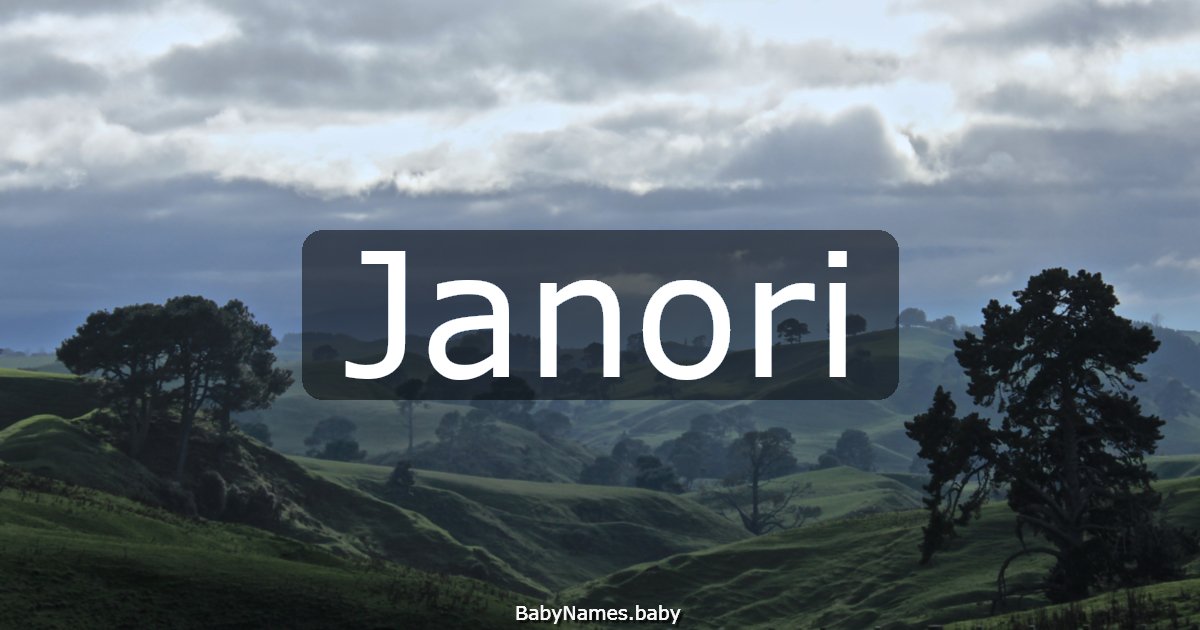 Janori