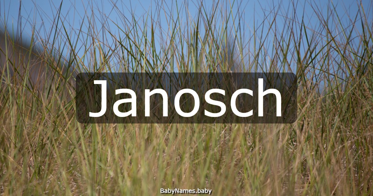 Janosch