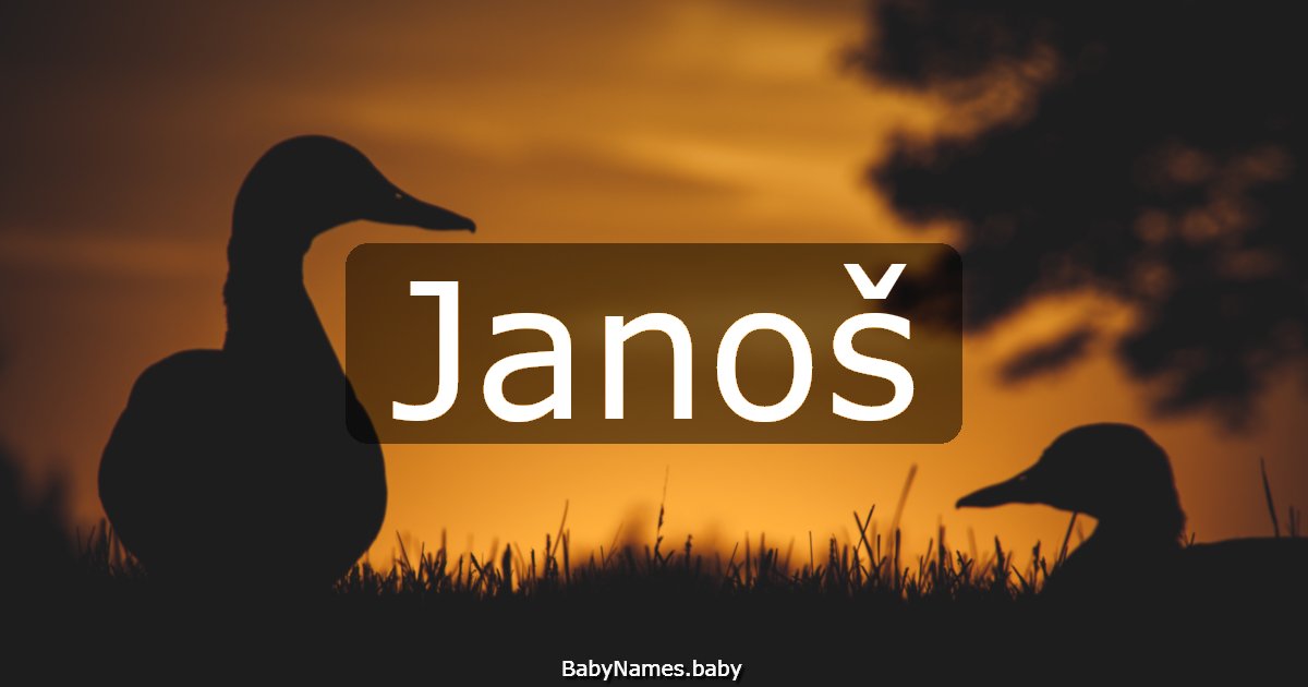 Janoš