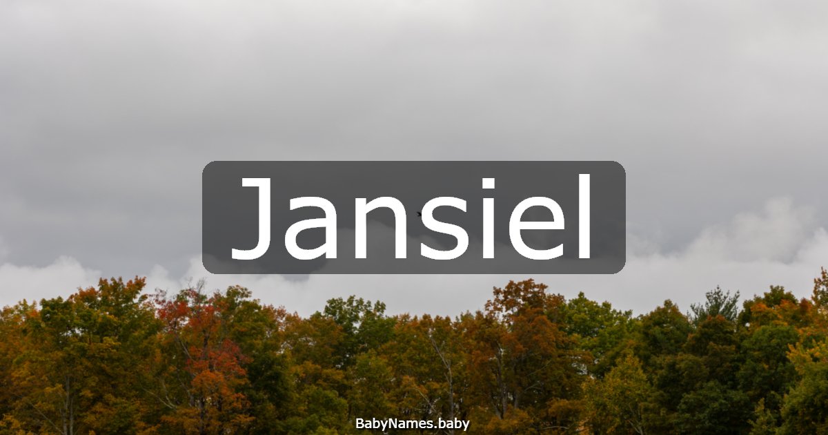 Jansiel