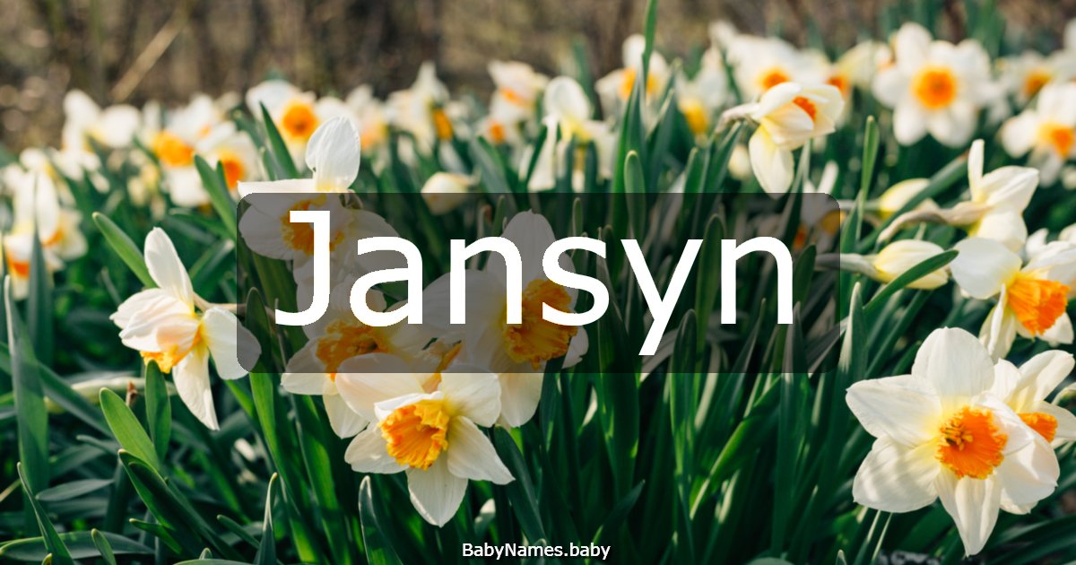 Jansyn