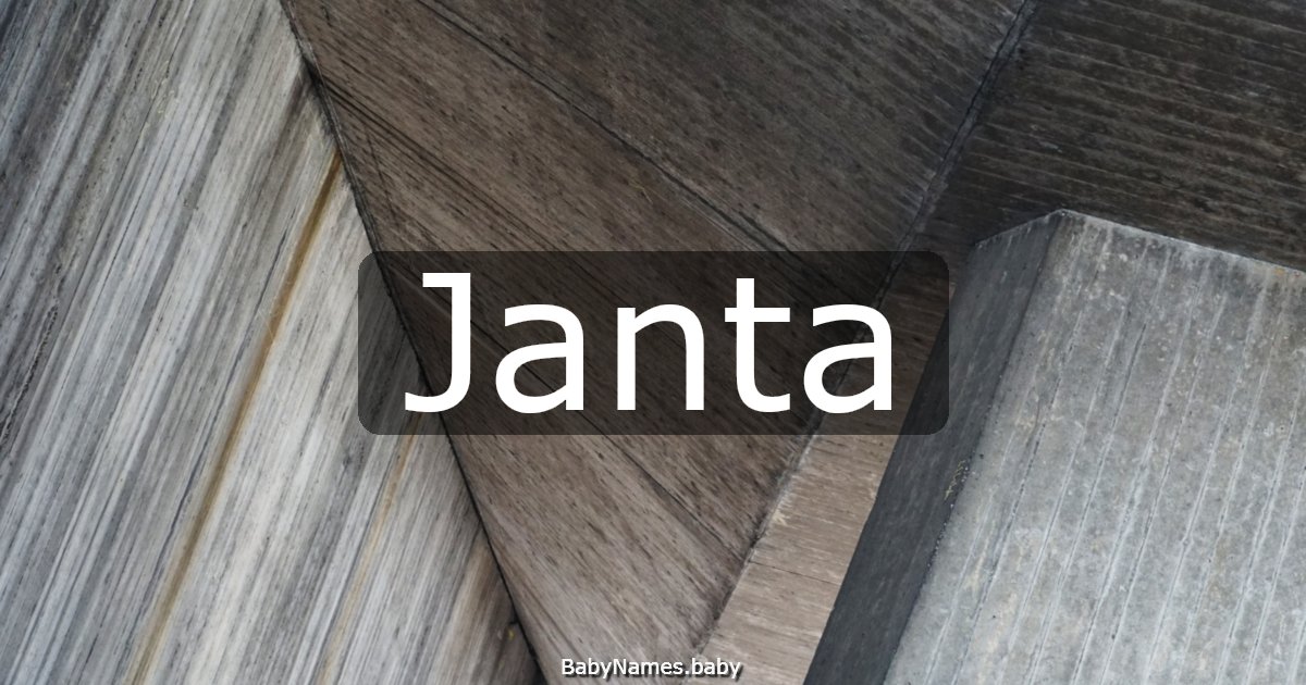 Janta
