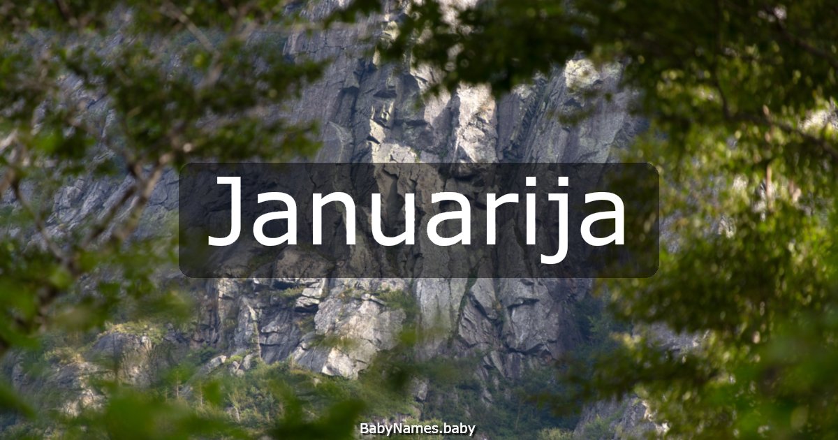 Januarija