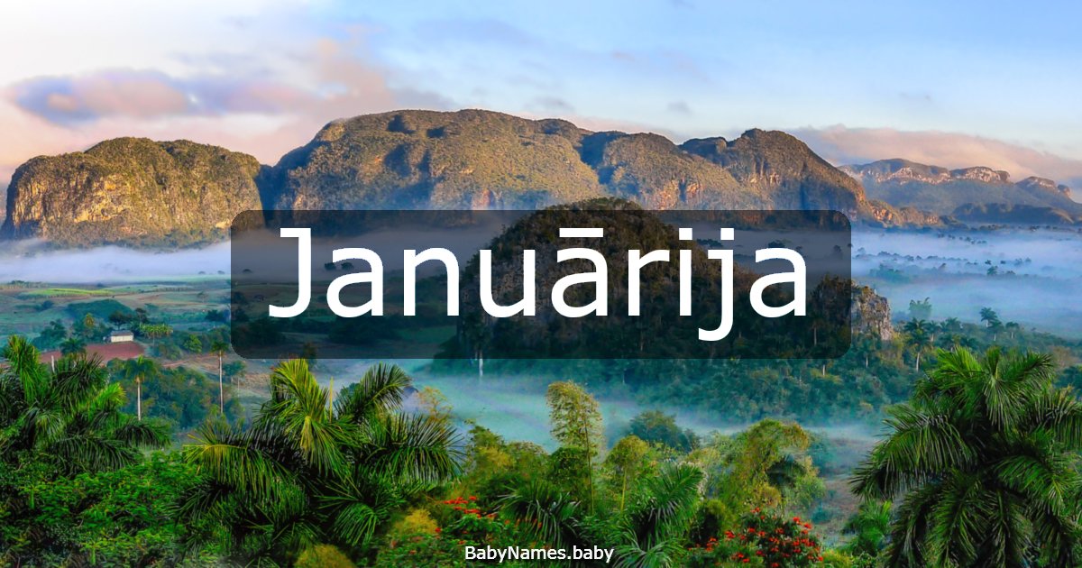 Januārija