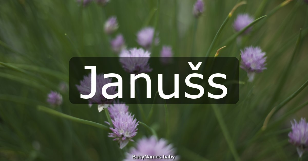 Janušs