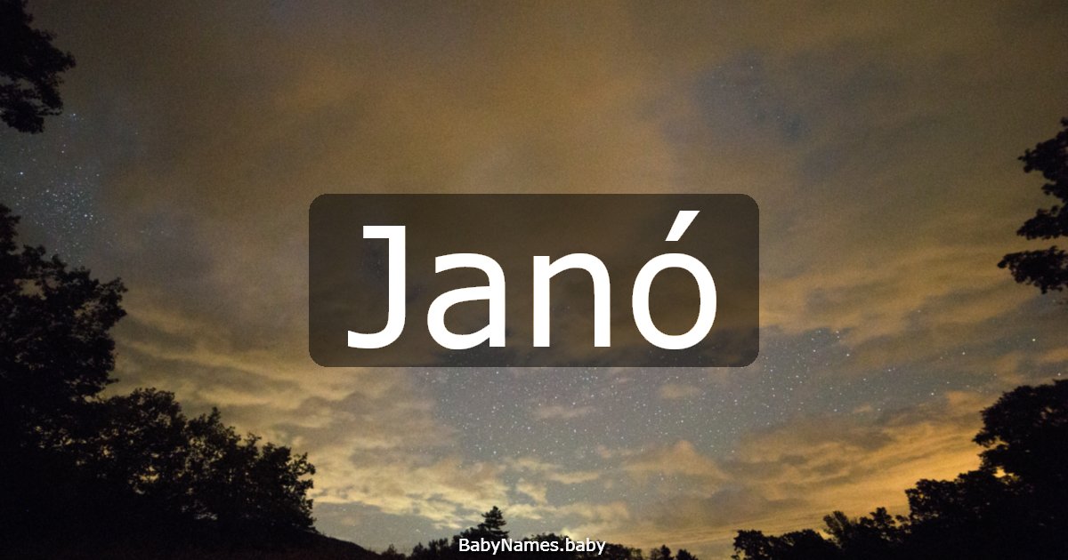 Janó