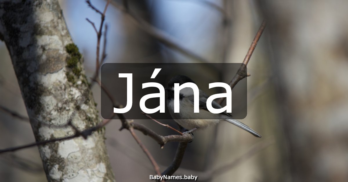 Jána