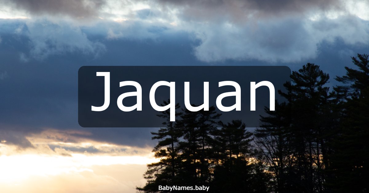 Jaquan