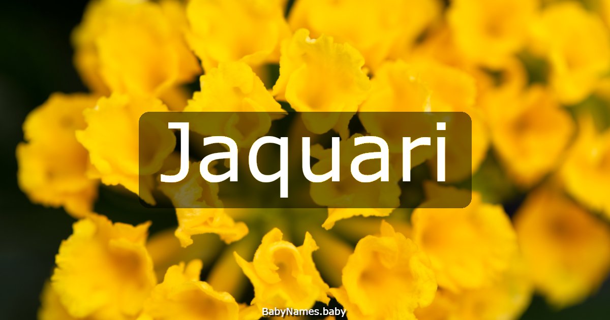 Jaquari