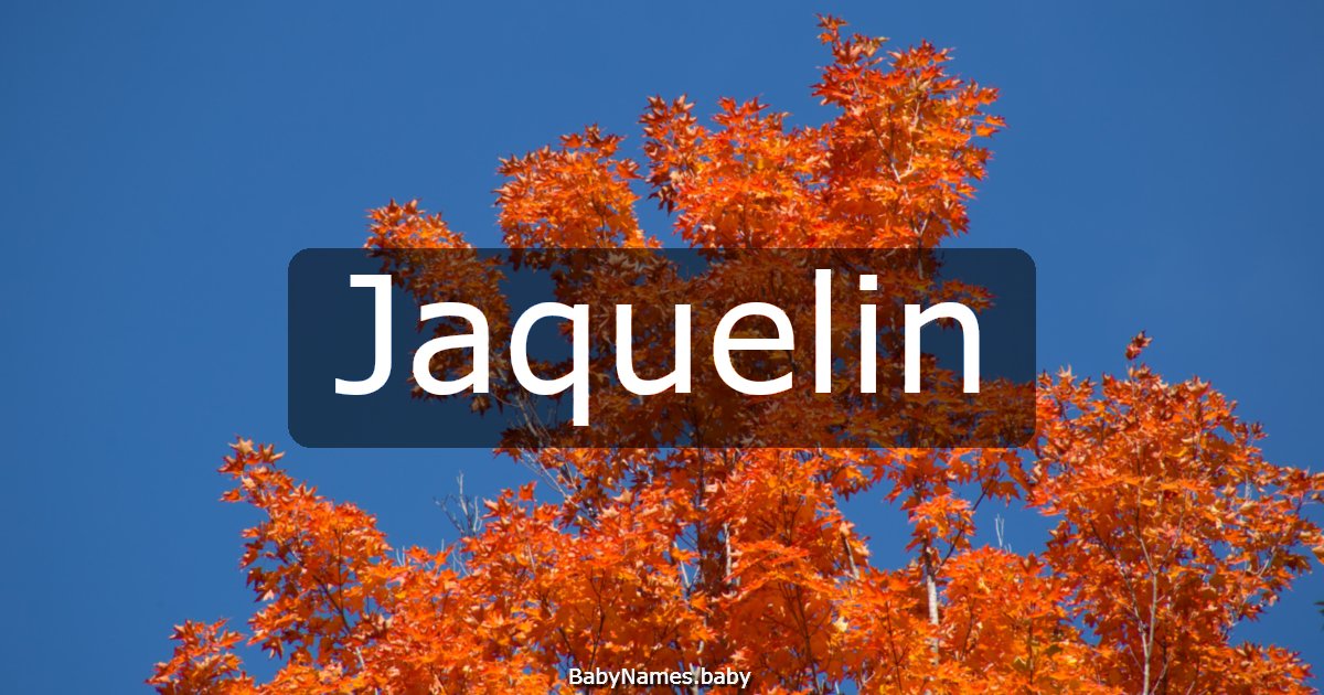 Jaquelin