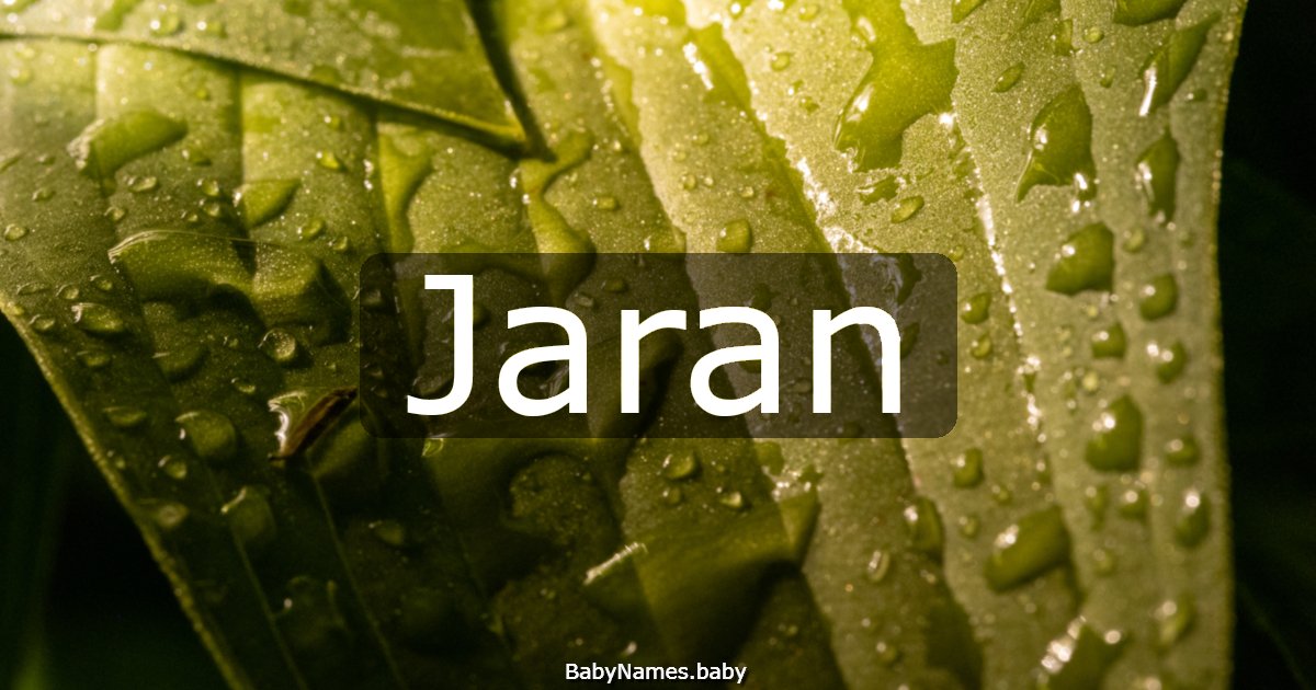 Jaran