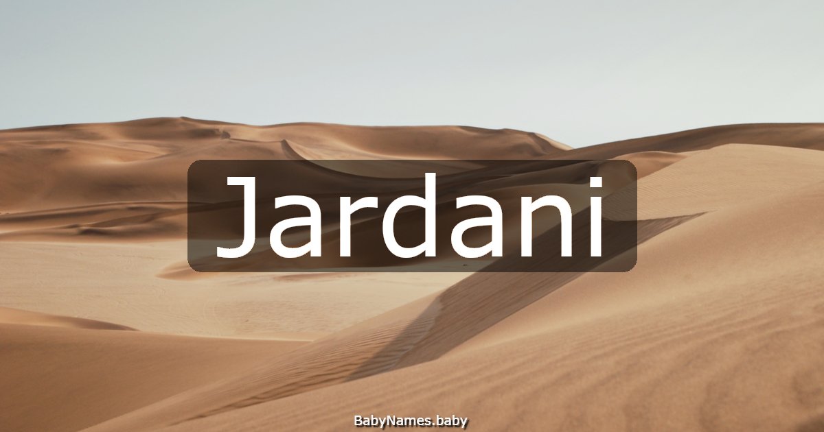 Jardani
