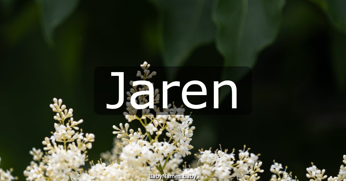 Jaren
