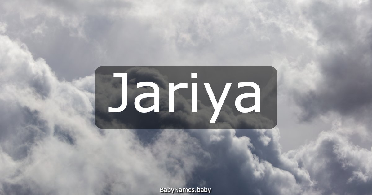 Jariya