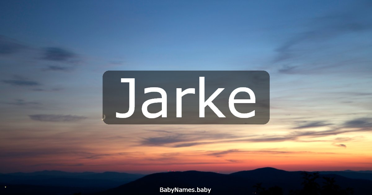 Jarke