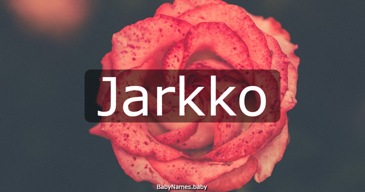 Jarkko