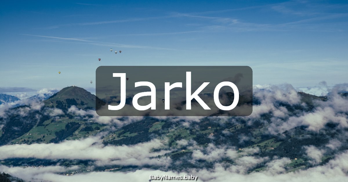 Jarko