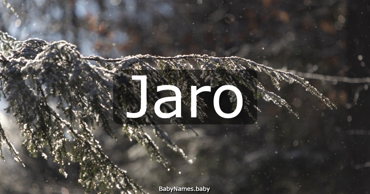 Jaro