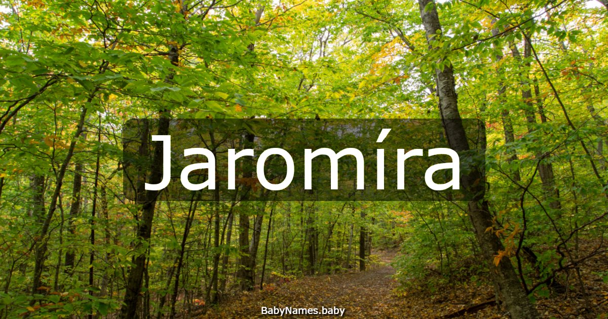 Jaromíra