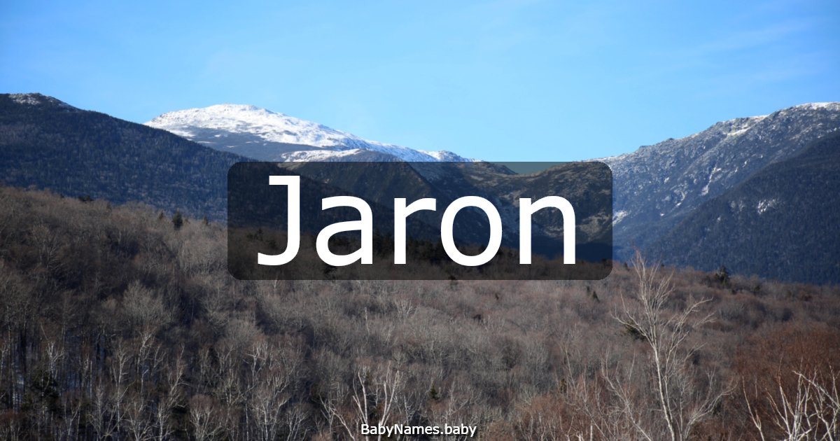Jaron