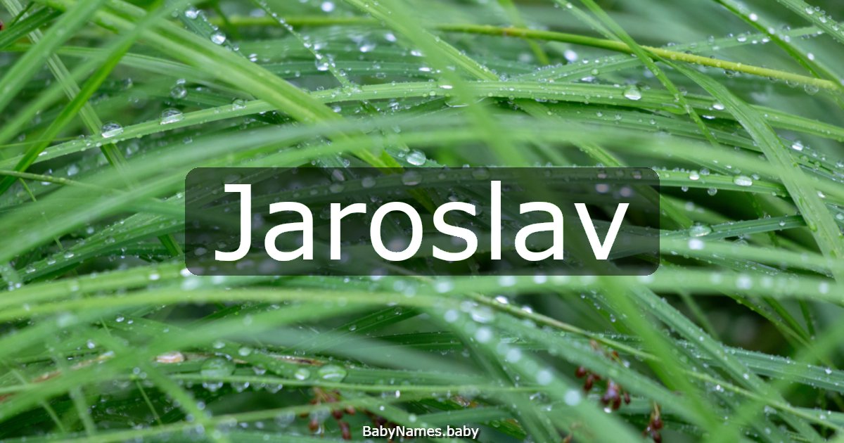Jaroslav