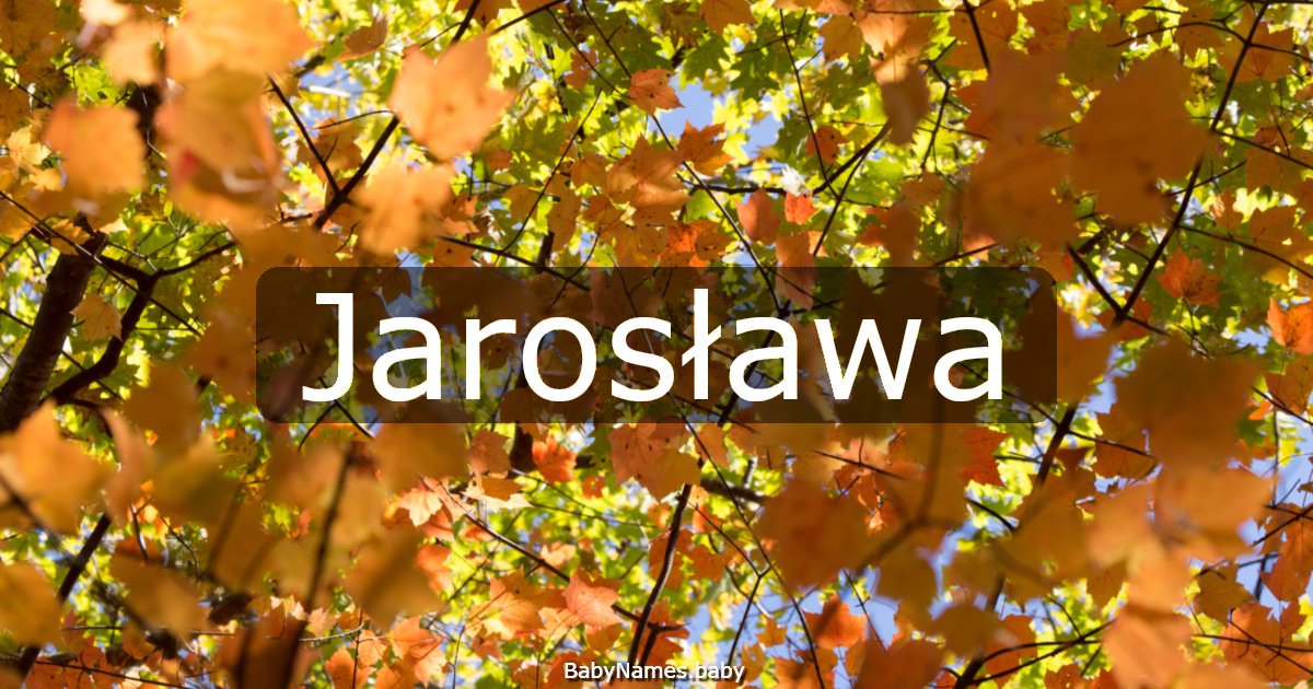 Jarosława