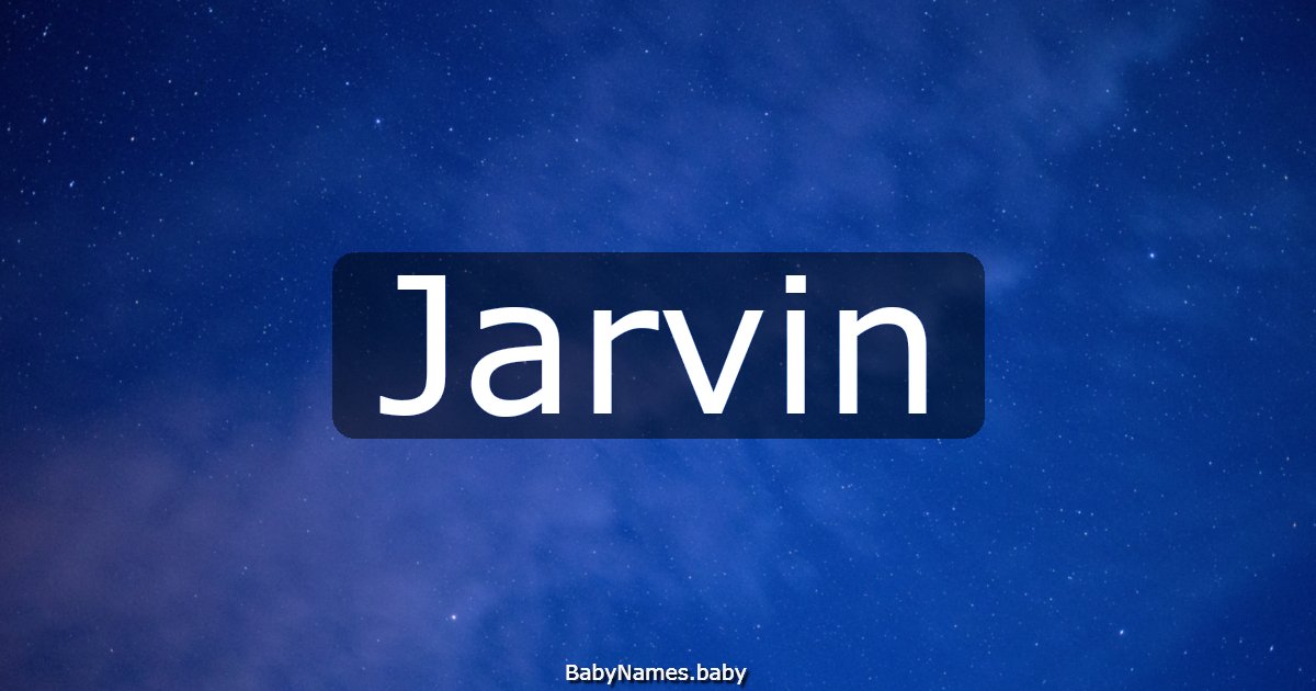 Jarvin