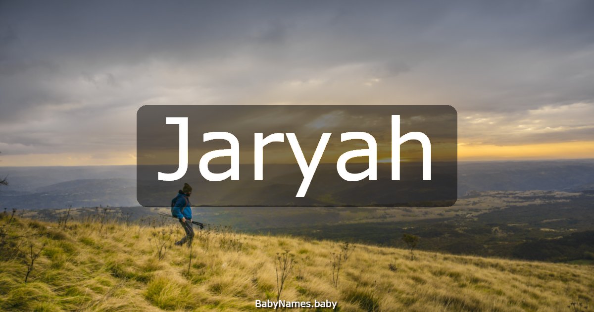 Jaryah