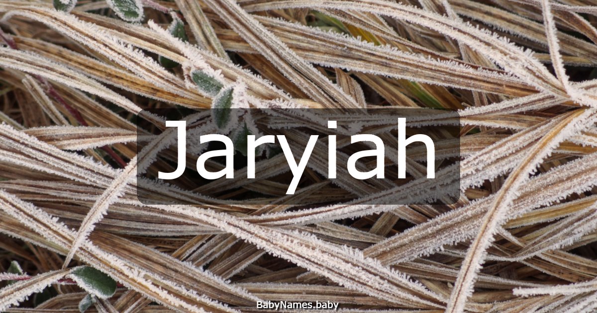 Jaryiah