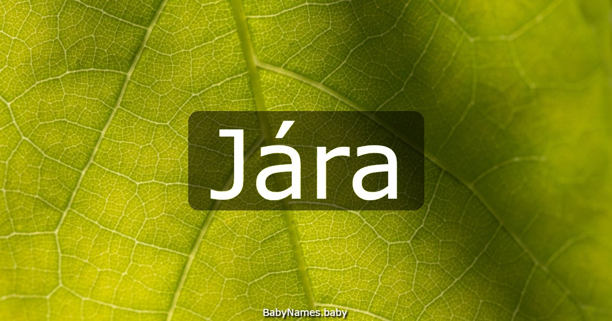 Jára