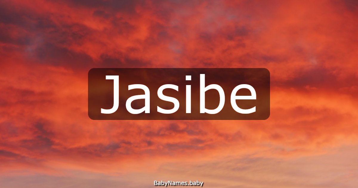 Jasibe