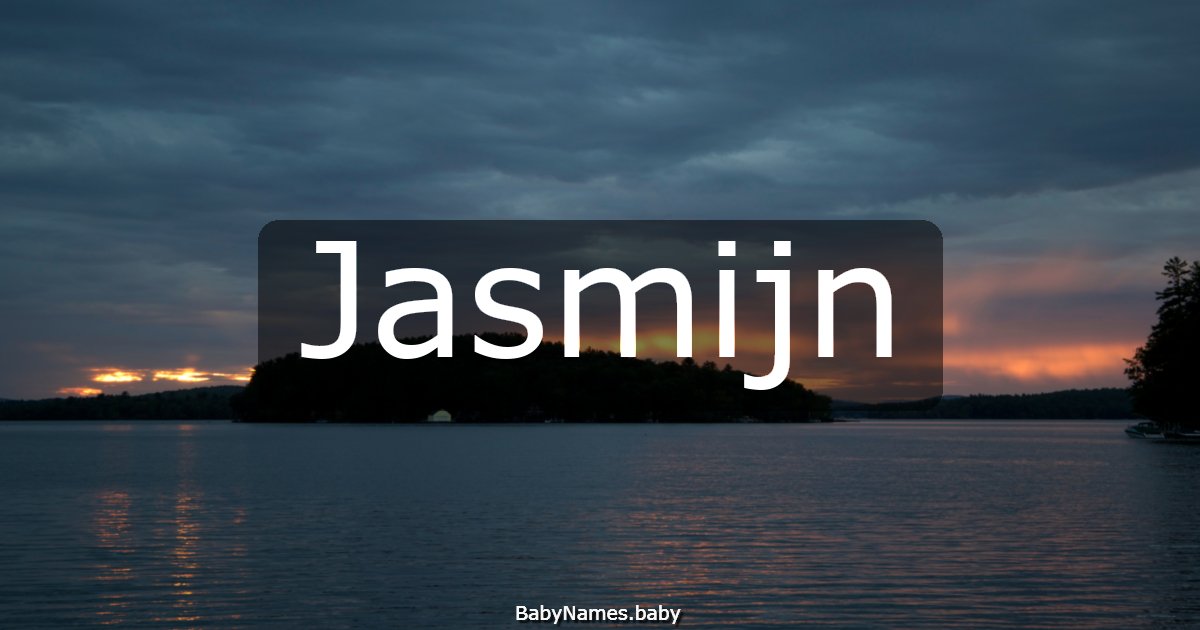 Jasmijn