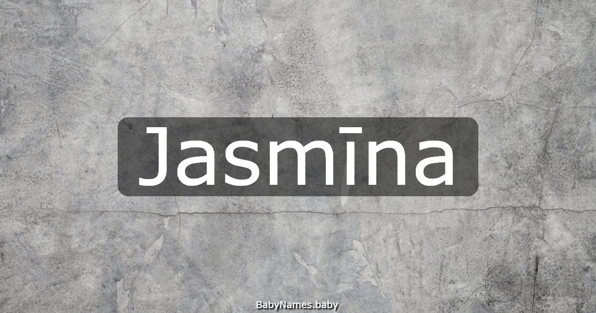 Jasmīna