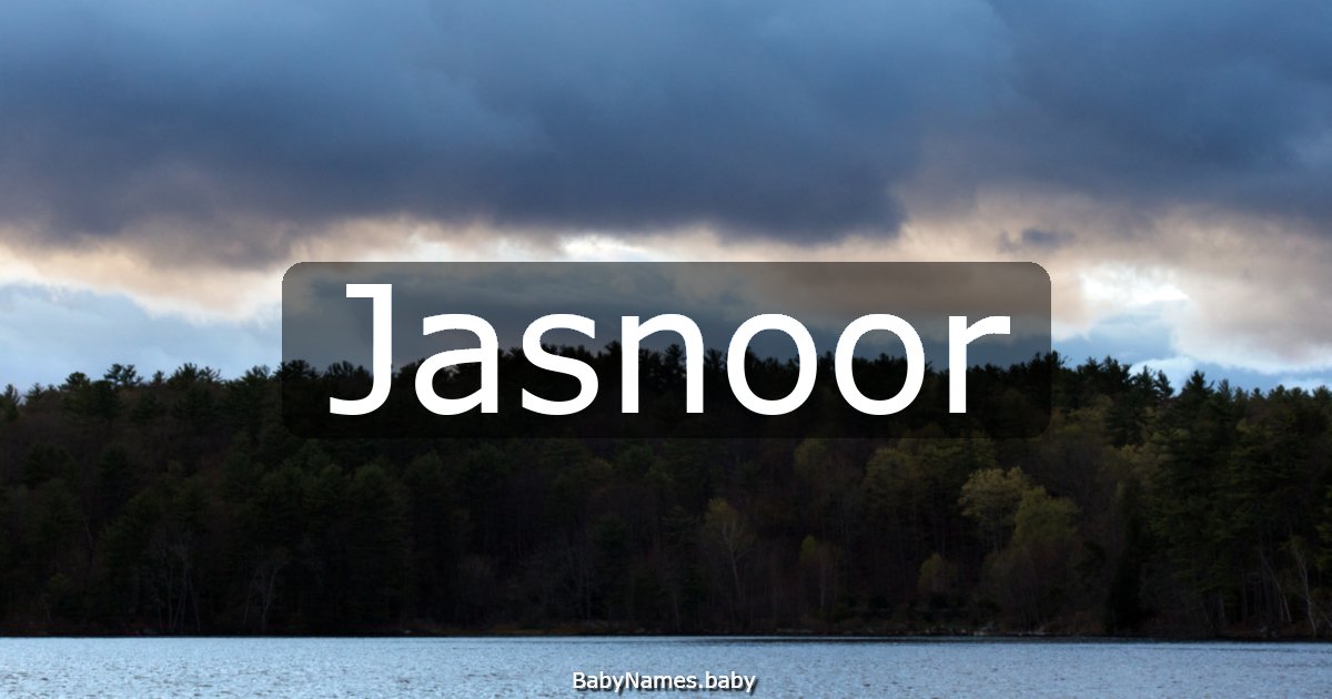 Jasnoor