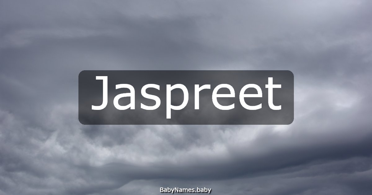 Jaspreet