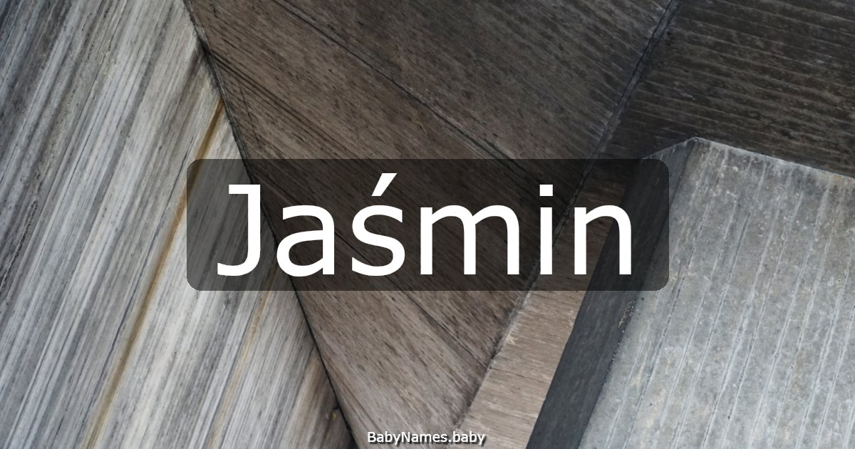 Jaśmin