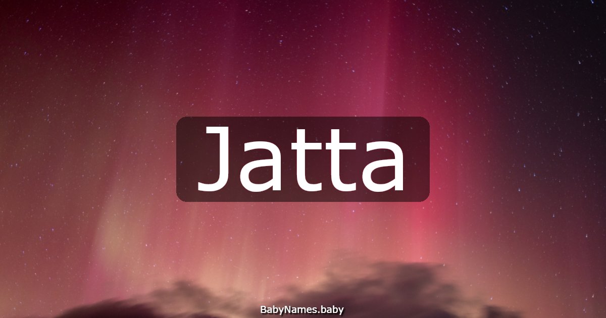 Jatta