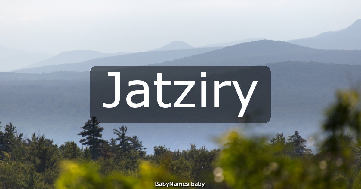 Jatziry